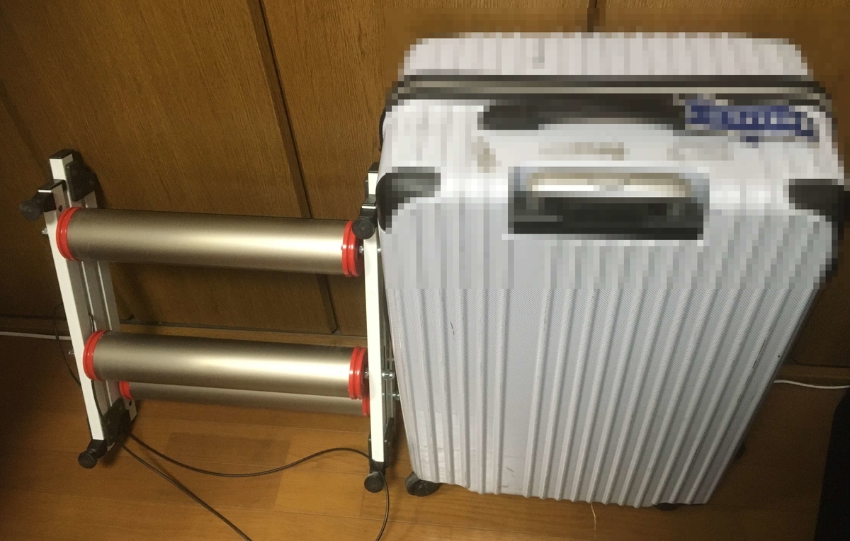 コンパクト＆静か】ミノウラモッズローラーを折り畳むと3分の1サイズ