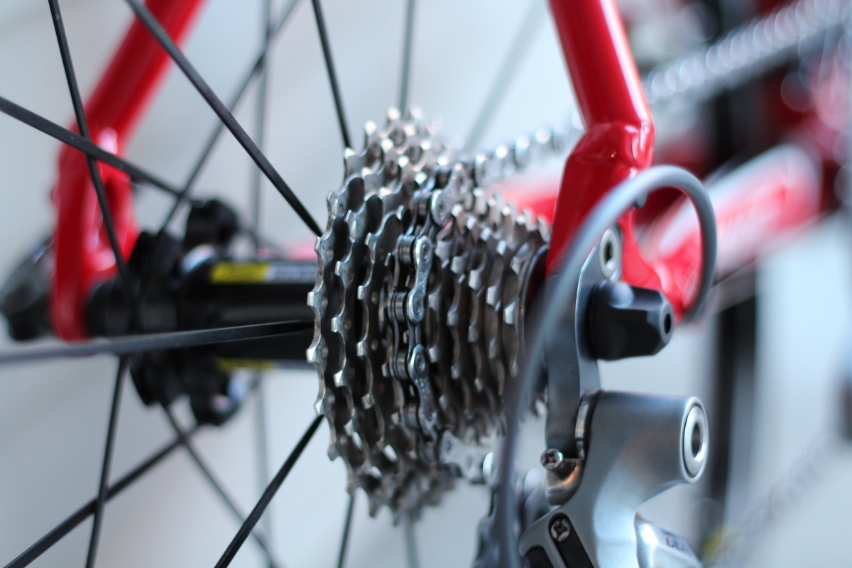自転車のチェーン切れの応急処置（２）。チェーンカッター練習の 