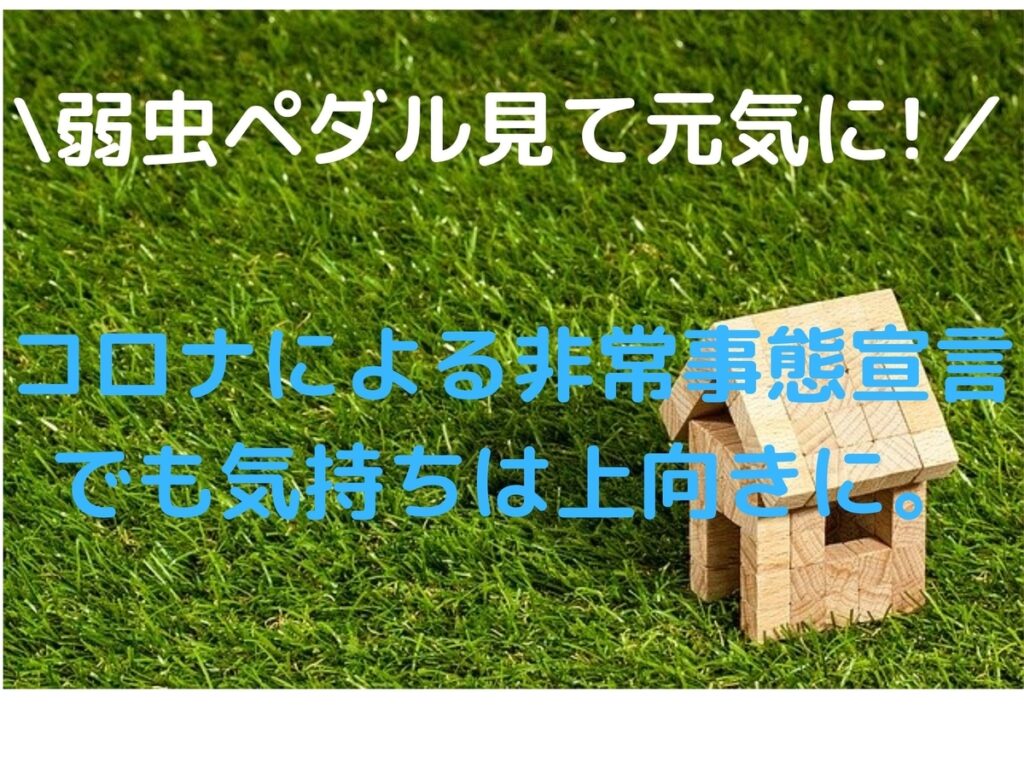 【お家で弱虫ペダルを見て元気になろう。】コロナによる非常事態宣言でも気持ちは上向きに。